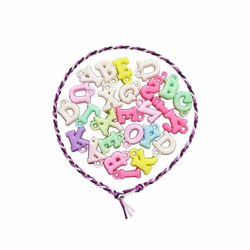 مهره دستبند مدل MOHOPA25 به همراه نخ دستبند بسته 26 عددی