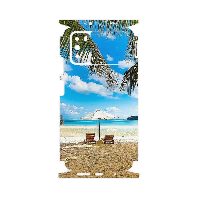 برچسب پوششی ماهوت مدل Beach-FullSkin مناسب برای گوشی موبایل شیائومی Poco M3