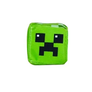عروسک مدل کریپر ماینکرافت طرح مکعب کد JIM110 ارتفاع 7 سانتی‌متر