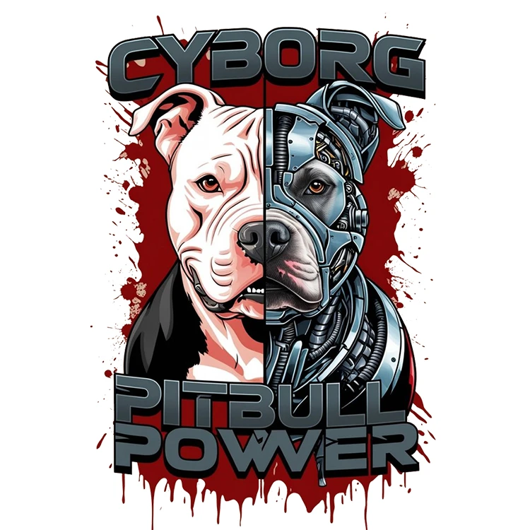 استیکر پارچه و لباس پاد آفرین مدل سگ کد S1395