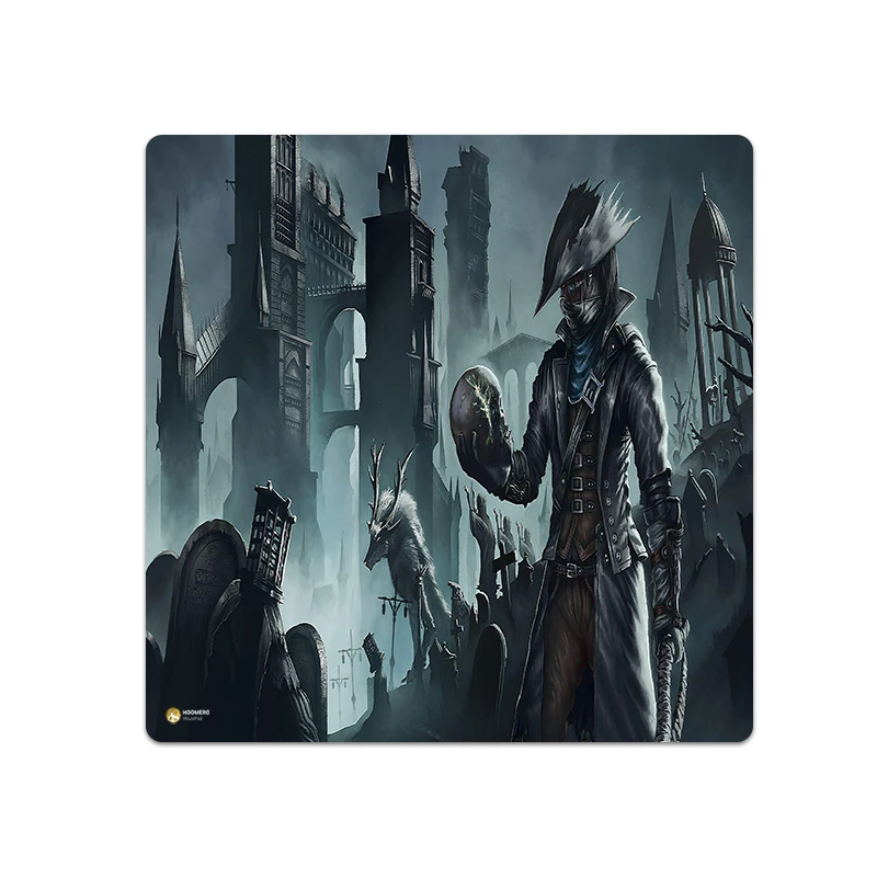 ماوس پد هومرو مدل NX031 طرح بازی Bloodborne سایز 40x40 سانتی متر