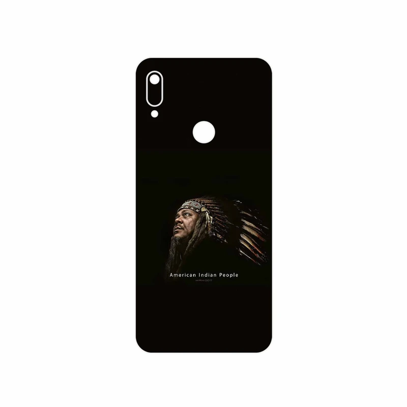 برچسب پوششی ماهوت مدل Portrait of an Indian Man مناسب برای گوشی موبایل هوآوی Y6 Prime 2019