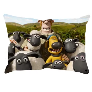 رو بالشی مدل بره ناقلا دورو طرح دار کد 9019