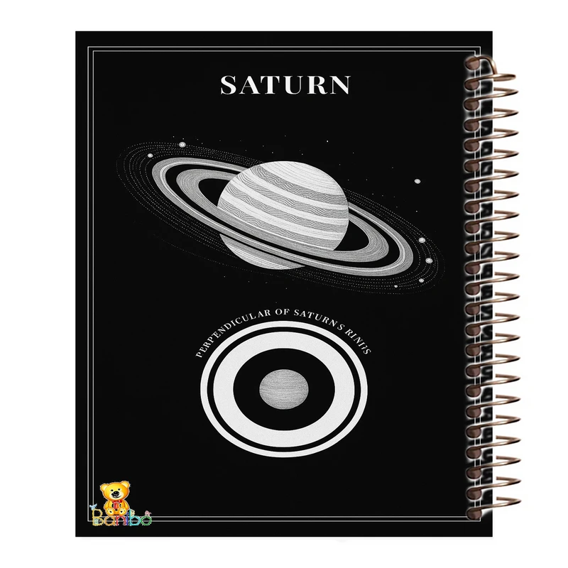 دفتر نقاشی 50 برگ بانیبو مدل  سیاره کد 1106