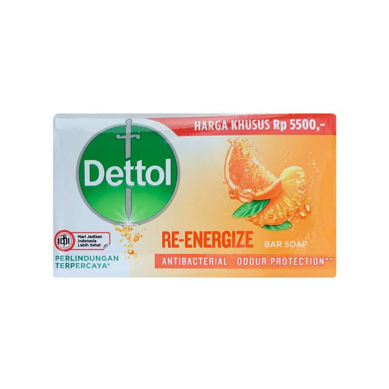 صابون ضد باکتری دتول مدل RE ENERGIZE وزن 100 گرم صابون ضد باکتری دتول مدل RE ENERGIZE وزن 100 گرم