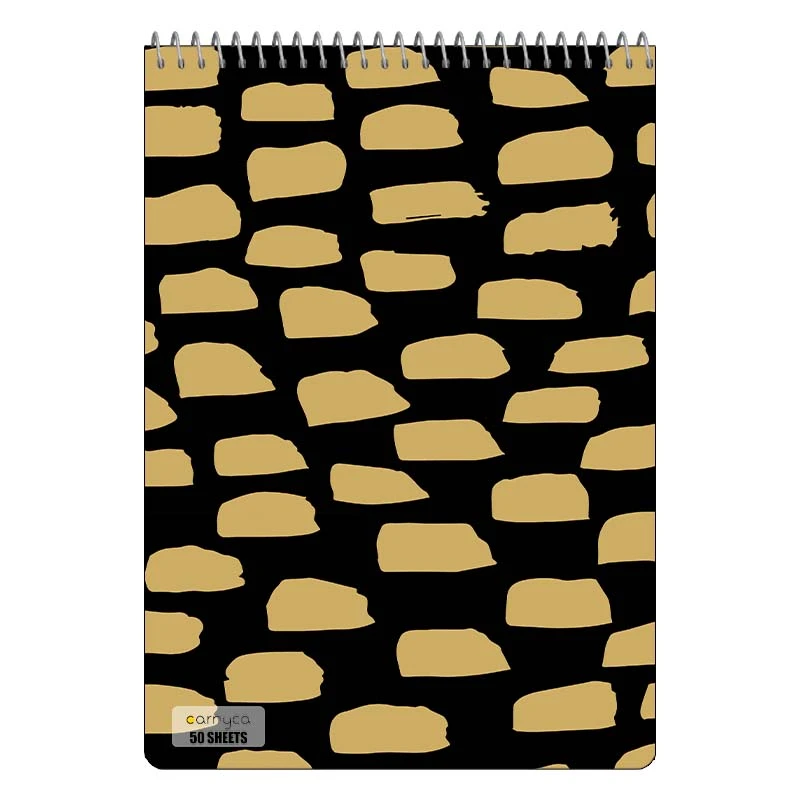 دفتر نقاشی 50 برگ سیمی کارنیکا طرح پترن مینیمال Minimal Pattern کد 46174