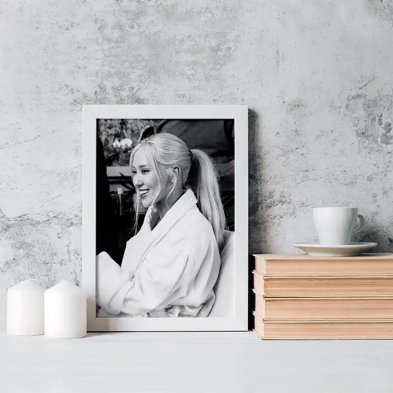 تابلو خندالو مدل رزی گروه بلک پینک کد 16763