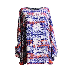 بلوز آستین سه ربع زنانه مدل ماهور