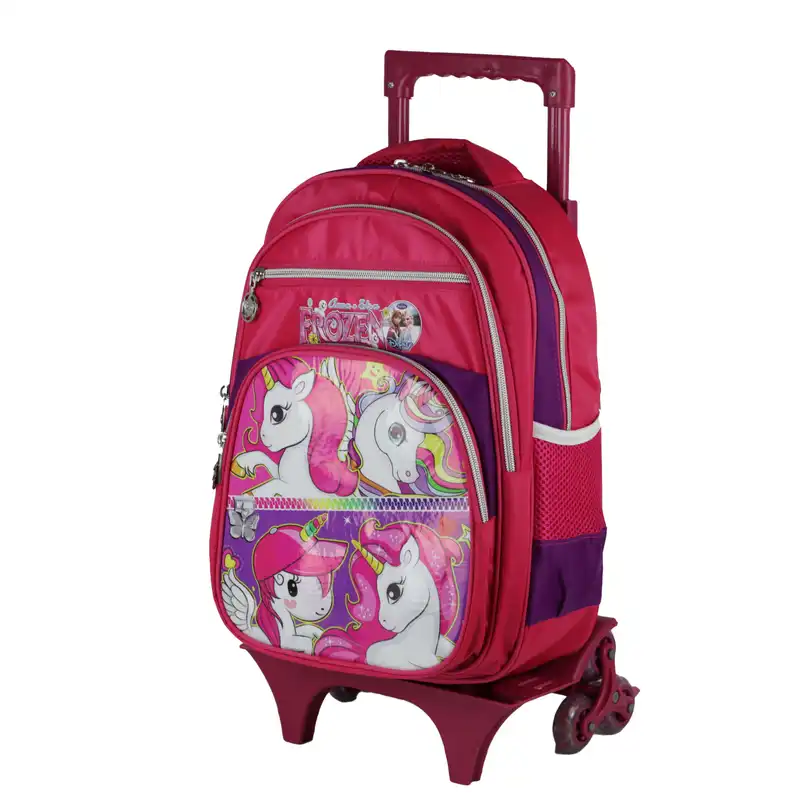 کوله پشتی چرخ دار طرح چهار تک شاخ کد 2