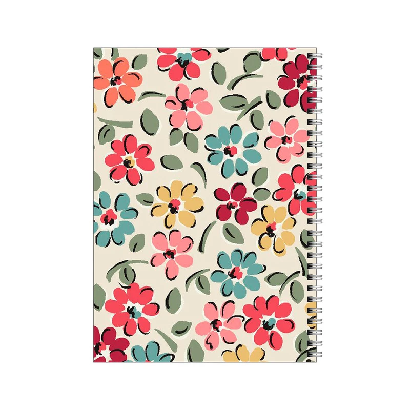 دفتر مشق 50 برگ بامبیلیپ طرح بک گراند گل گلی کد 2442674