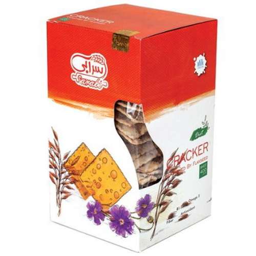 نان کاک با جو دو سر و تخم کتان سرابی - 400 گرم