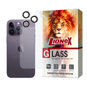 Lionex MTBRINGL Nano Back Protector with Lens Protector For Apple iPhone 14 pro max
