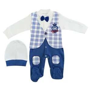 ست سرهمی و کلاه نوزادی مدل esababy کد 5250