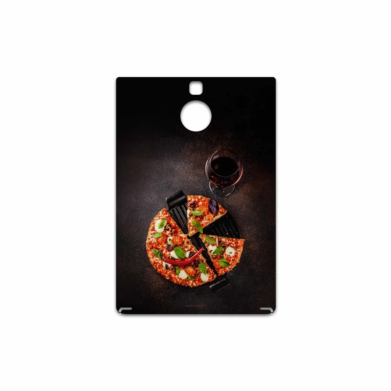 برچسب پوششی ماهوت مدل Pizza مناسب برای گوشی موبایل بلک بری Passport Silver Edition
