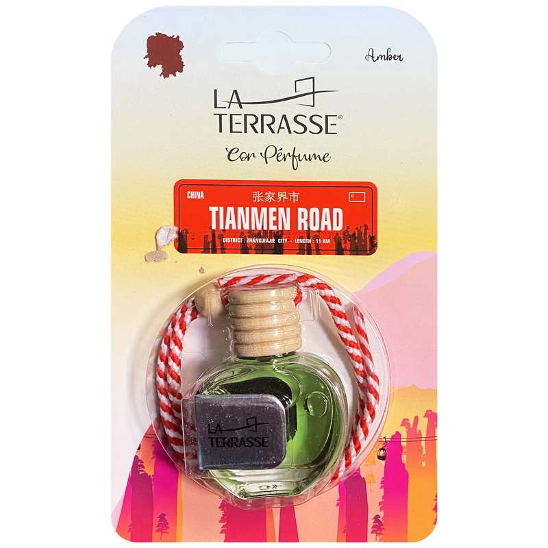 خوشبو کننده خودرو لاتراس مدل امبر حجم 10 میلی لیتر