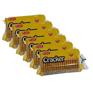 بیسکویت کراکر ساده آوند - 450 گرم بسته 6 عددی