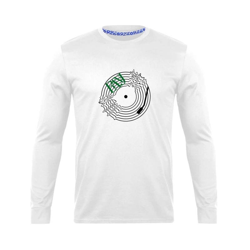 تی شرت آستین بلند مردانه رانژ مدل ضخیم کد 22RA23D11M-2932-01 رنگ سفید