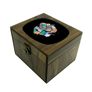 جعبه هدیه مدل  چوبی طرح روبیک کد 5750383