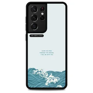AKAM AMC-WSGS21U-BLUE-23 Cover For Samsung Galaxy S21 Ultra