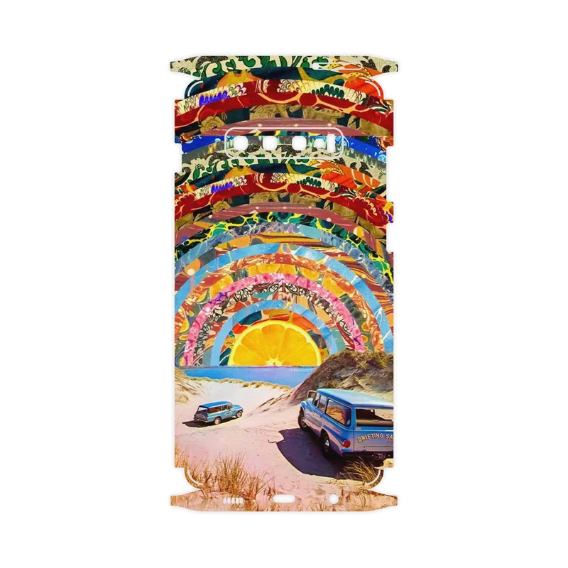 برچسب پوششی ماهوت مدل Collage of Orange Sky-FullSkin مناسب برای گوشی موبایل سامسونگ Galaxy S10 Plus