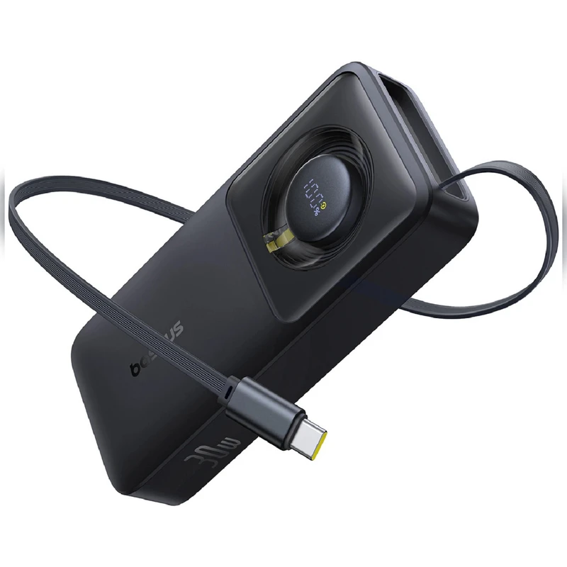 پاوربانک باسئوس مدل Free2Pull PPSS1030  30W ظرفیت 10000 میلی آمپر ساعت