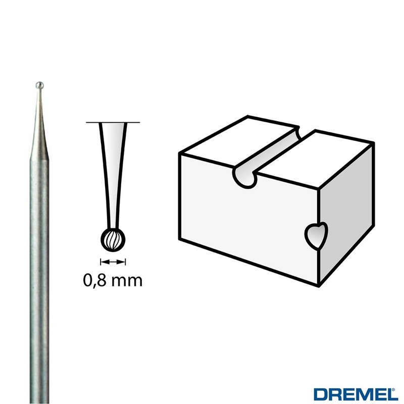 مجموعه 3 عددی سری فرز مینیاتوری درمل مدل 105