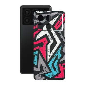 Remax cover sticker Leth model graphic design suitable for Xiaomi Poco X6 Pro mobile phone