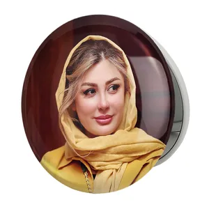 آینه جیبی خندالو طرح نیوشا ضیغمی مدل تاشو کد 6243 