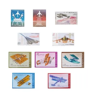 تمبر یادگاری مدل هواپیما مجموعه 10 عددی