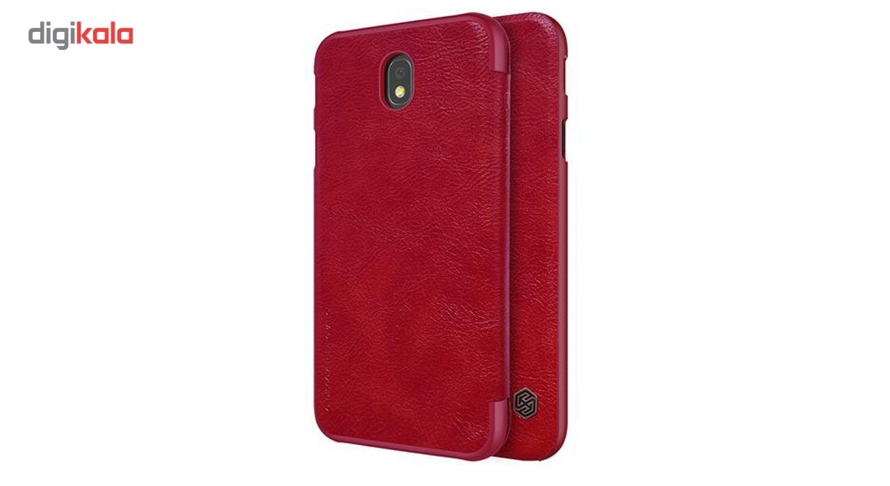کیف کلاسوری چرمی نیلکین مدل Qin مناسب برای گوشی موبایل سامسونگ گلکسی J7 Pro / J730