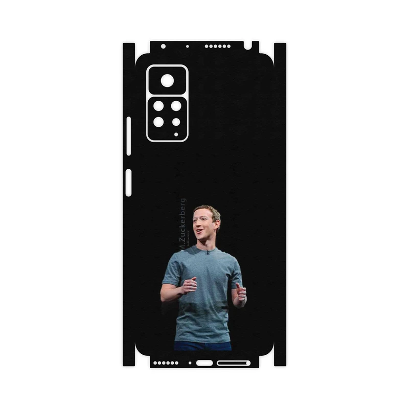 برچسب پوششی ماهوت مدل Mark_Zuckerberg-FullSkin مناسب برای گوشی موبایل شیائومی Redmi Note 11 Pro Plus 5G (India)