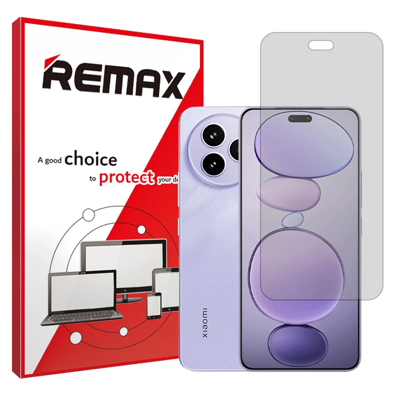 محافظ صفحه نمایش شفاف ریمکس مدل هیدروژلی مناسب برای گوشی موبایل شیائومی Civi 5 Pro