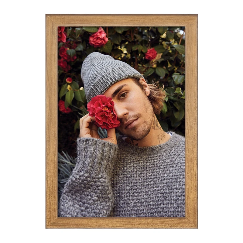 تابلو خندالو مدل جاستین بیبر Justin Bieber  کد 19021