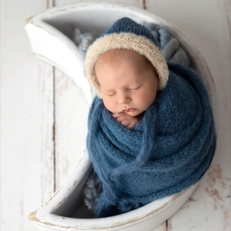 دکور آتم عکاسی کودک و نوزاد مدل ماه توخالی