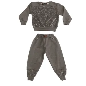 ست بلوز و شلوار دخترانه مدل پولکی 2