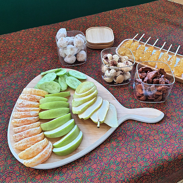 آجیل خوری اولالا مدل 7154 مجموعه 3 عددی به همراه استند