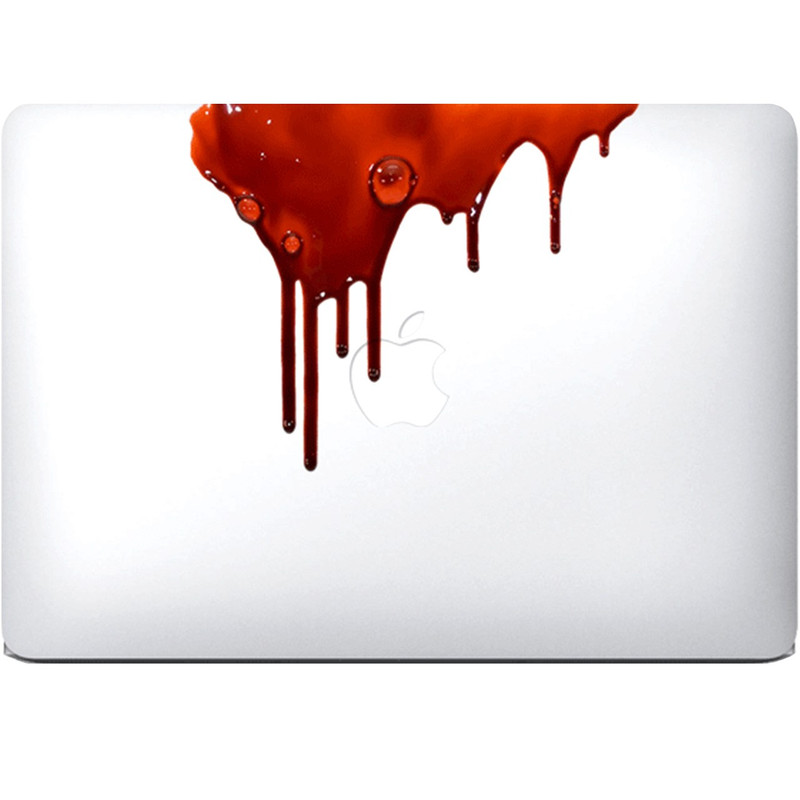 برچسب تزئینی ونسونی مدل Blood Gush No.1 مناسب برای مک بوک