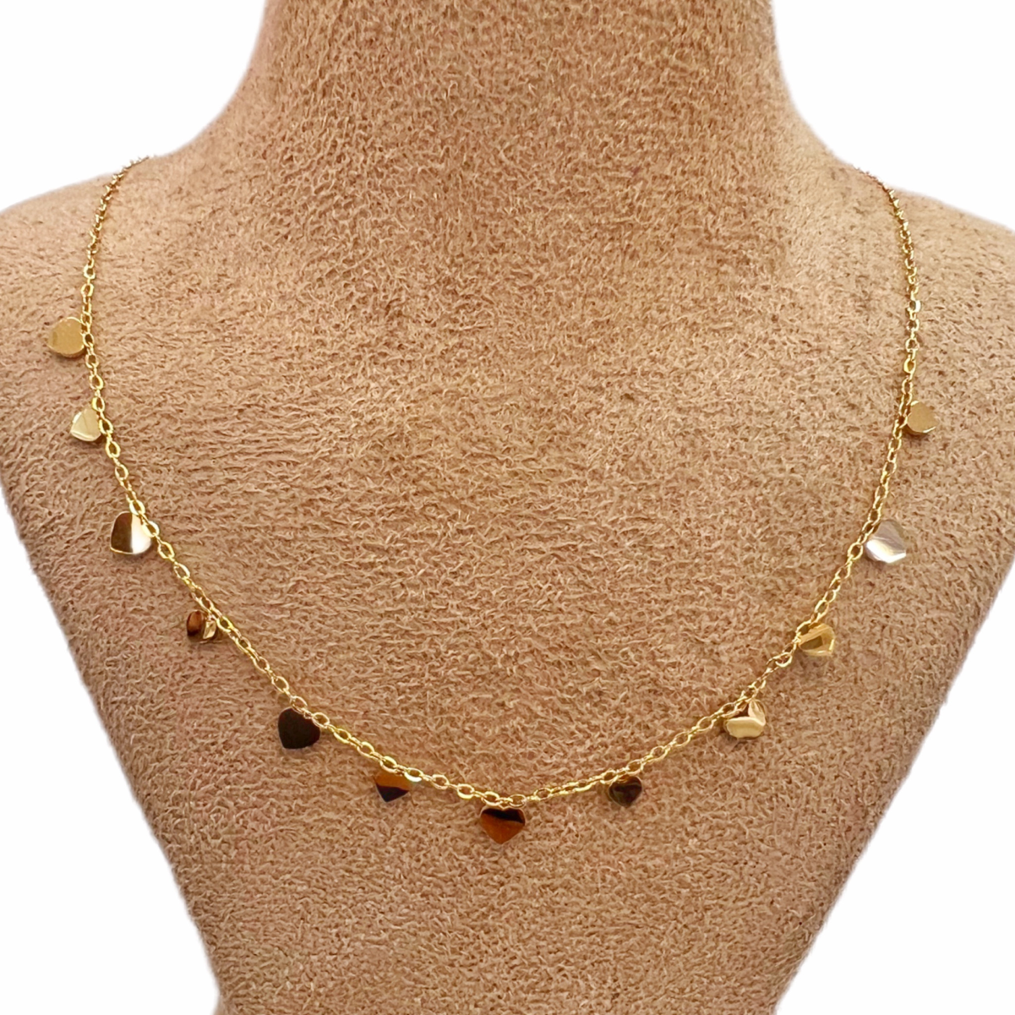 گردنبند دخترانه مدل سینه ریز قلب گردنبند دخترانه مدل سینه ریز قلب