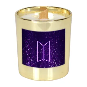 شمع لیوانی طرح بی تی اس مدل  1156