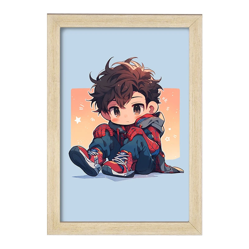 تابلو خندالو مدل پسر عنکبوتی کد F4189