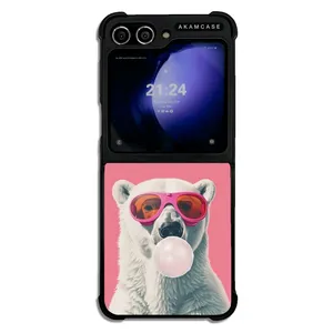 AKAM AMC-WSGZFLIP5-ANIMALS1 Cover For Samsung Galaxy Z Flip 5