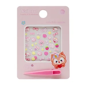 استیکر طراحی ناخن مدل مای ملودی و توت فرنگی کد 056416