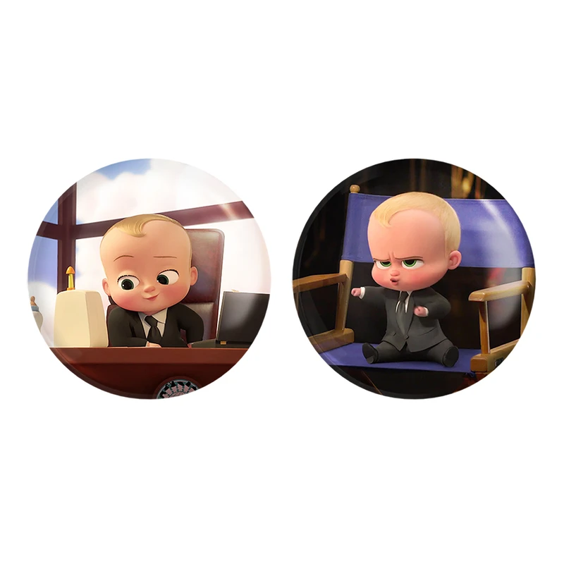 مگنت خندالو طرح بچه رئیس کد 1252812527 مجموعه 2 عددی