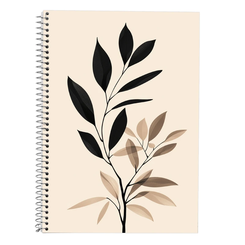 دفتر زبان 50 برگ مدوپد مدل دو خط طرح عاشقانه love کد DF14104