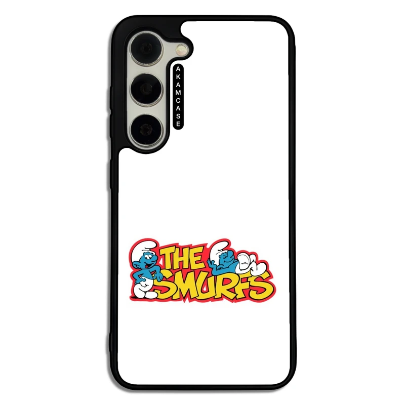 کاور آکام مدل AMC-WSGS23-SMURFS-25 مناسب برای گوشی موبایل سامسونگ Galaxy S23