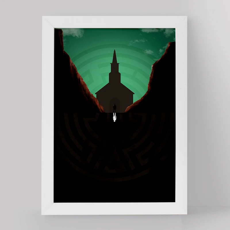 تابلو خندالو مدل سریال وست ورلد West World کد 10199