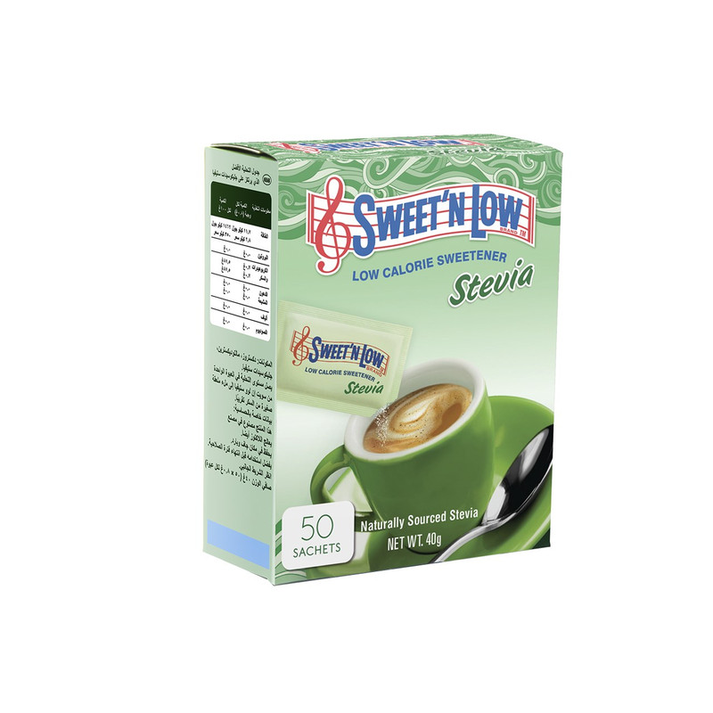 ساشه شیرین کننده سوئیت اند لو مدل Stevia بسته 50 عددی