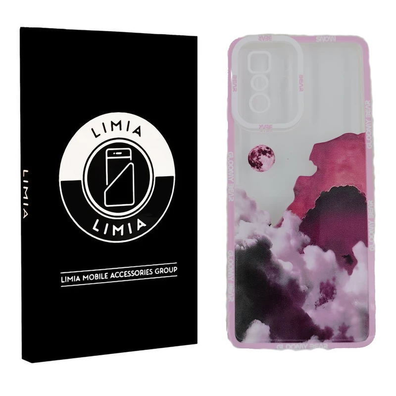 کاور لیمیا مدل فانتزی لنزدار ژله ای طرح کوهستانی کد 320 مناسب برای گوشی موبایل شیائومی Redmi Poco X3 GT