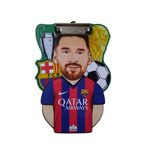 تخته شاسی پارسام مدل فوتبالی طرح مسی کد mn022 سایز A5