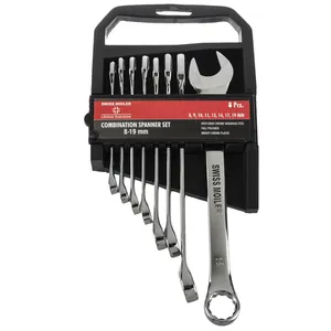 Swiss Moiler 8-19 Combination Wrench 8 PCS